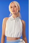 Blusa Pespontos Estampa Maresia