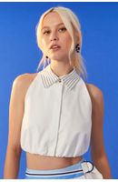 Blusa Pespontos Estampa Maresia