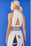 Blusa Pespontos Estampa Maresia