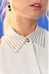 Blusa Pespontos Estampa Maresia