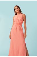 Vestido Midi Elastico Cintura