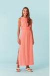 Vestido Midi Elastico Cintura