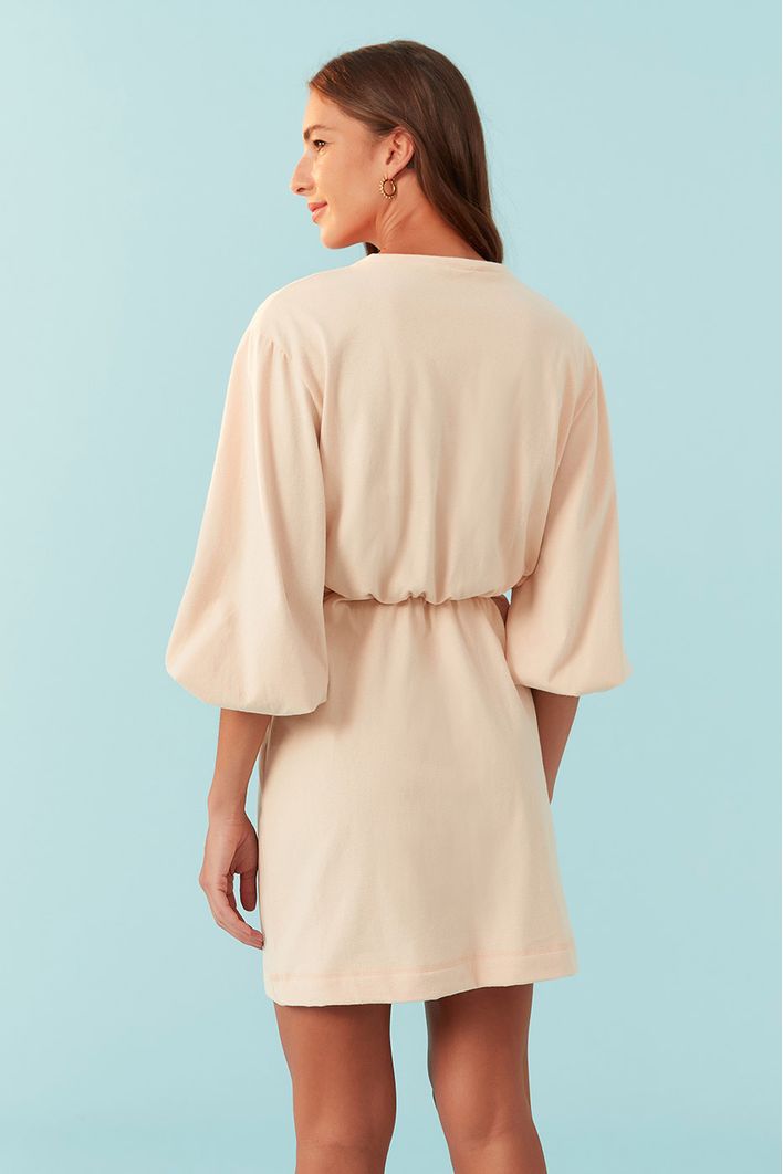Vestido Curto Nó Frente