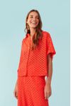 Blusa Laise Manga Curta