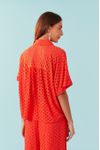 Blusa Laise Manga Curta