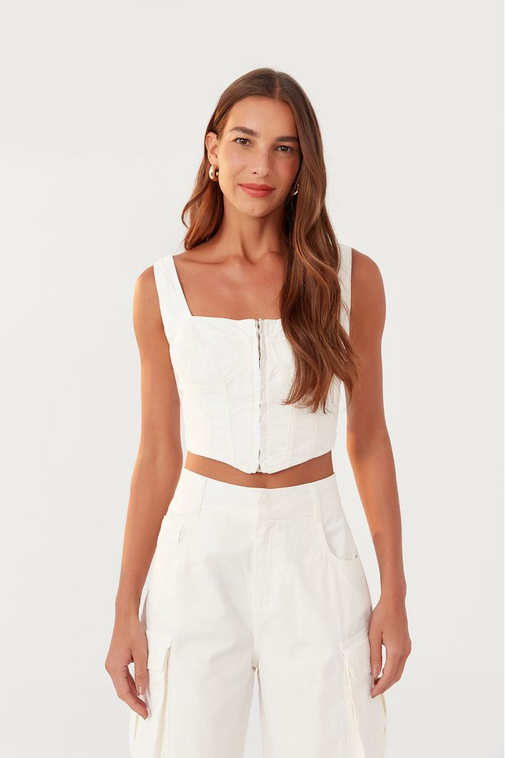 Blusa Sarja Vintage