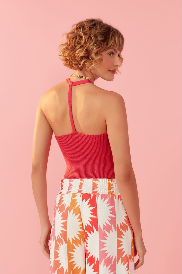 Regata Tricot Decote Costas