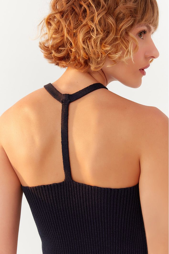 Regata Tricot Decote Costas