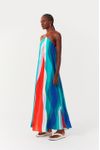 Vestido Longo Estampa Poente