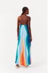 Vestido Longo Estampa Poente