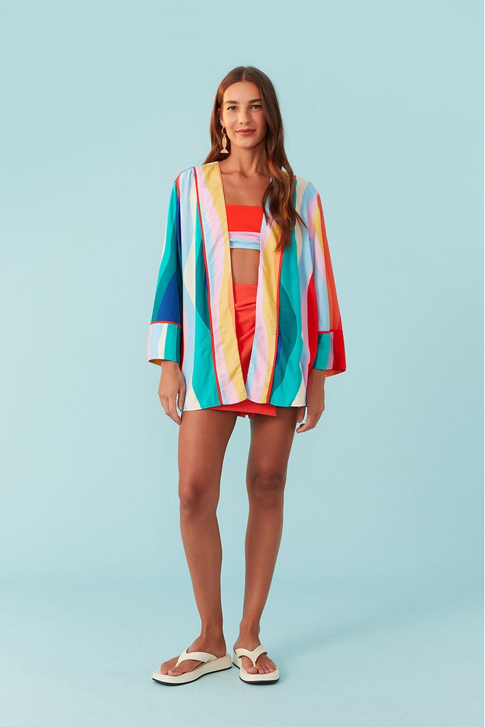 Kimono Estampa Poente