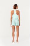 Short Linho Estampa Marítima Verde