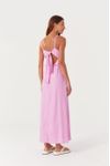 Vestido Longuete Babado Busto