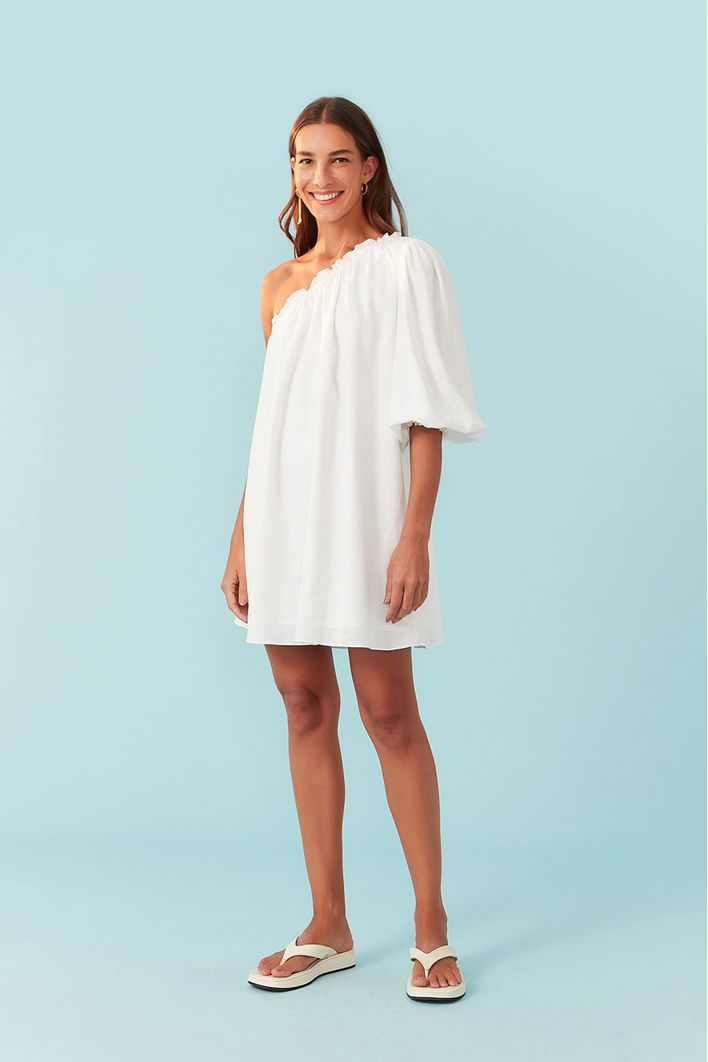 Vestido Curto Ombro Só