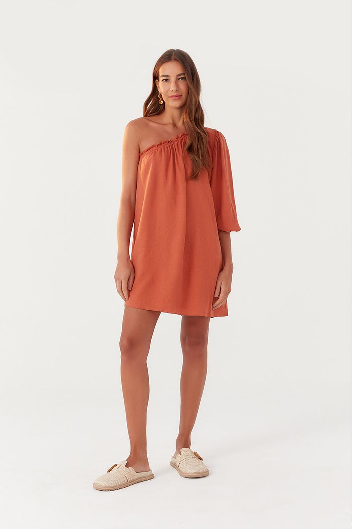 Vestido Curto Ombro Só