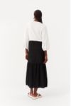Vestido Linho Longuete P/b Bordado