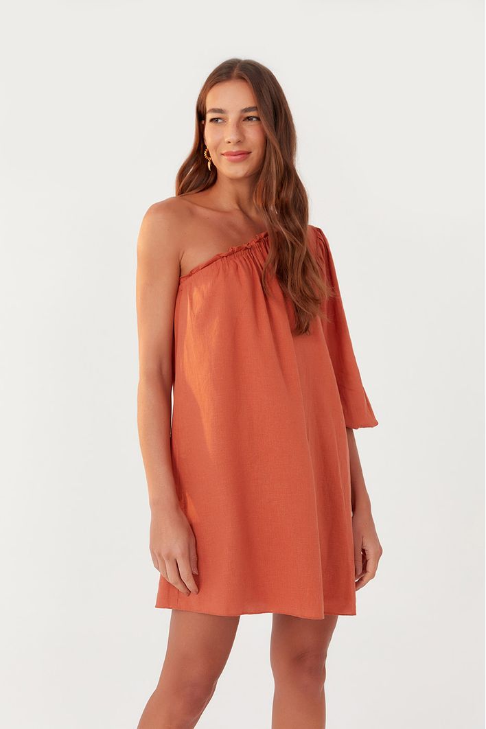 Vestido Curto Ombro Só