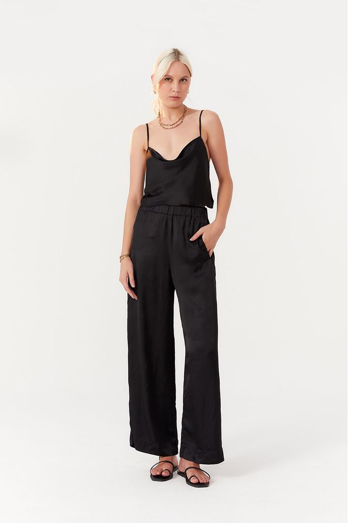 Blusa Cetim Night