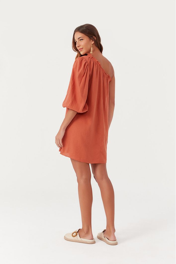 Vestido Curto Ombro Só