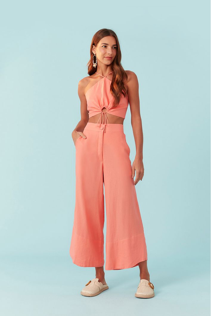 Blusa Detalhe Vazado Frente