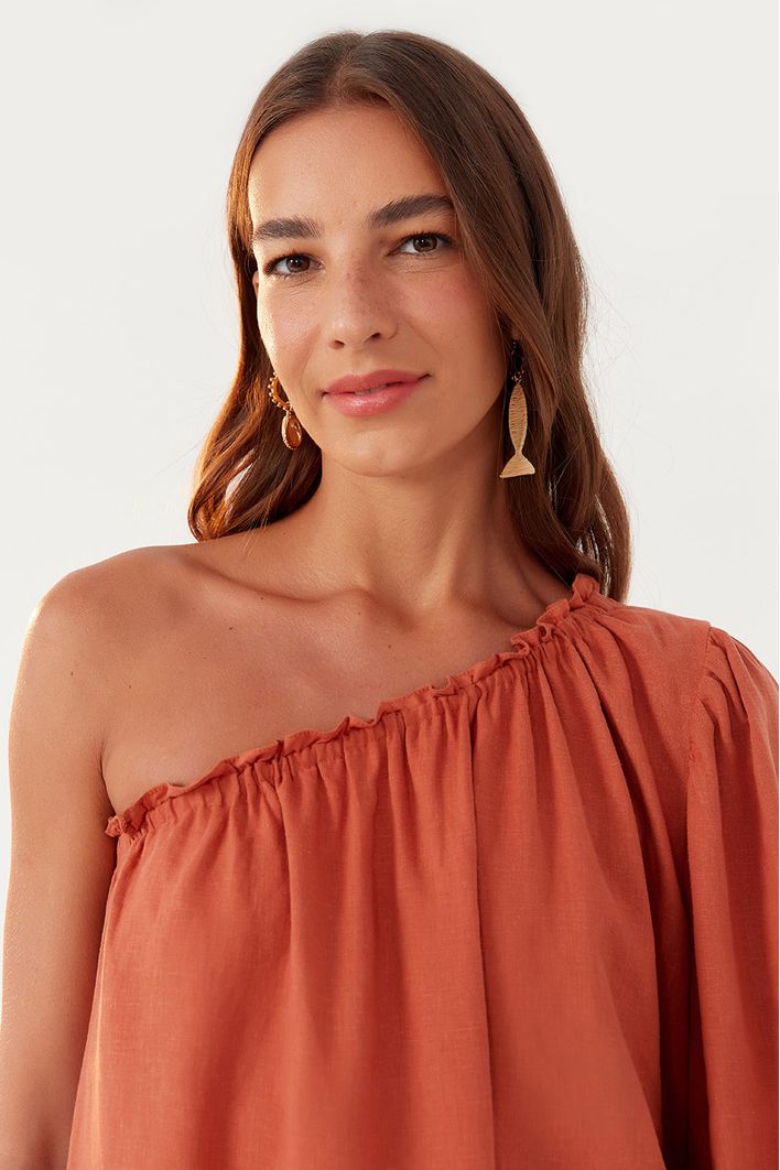 Vestido Curto Ombro Só