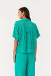 Blusa Laise Manga Curta
