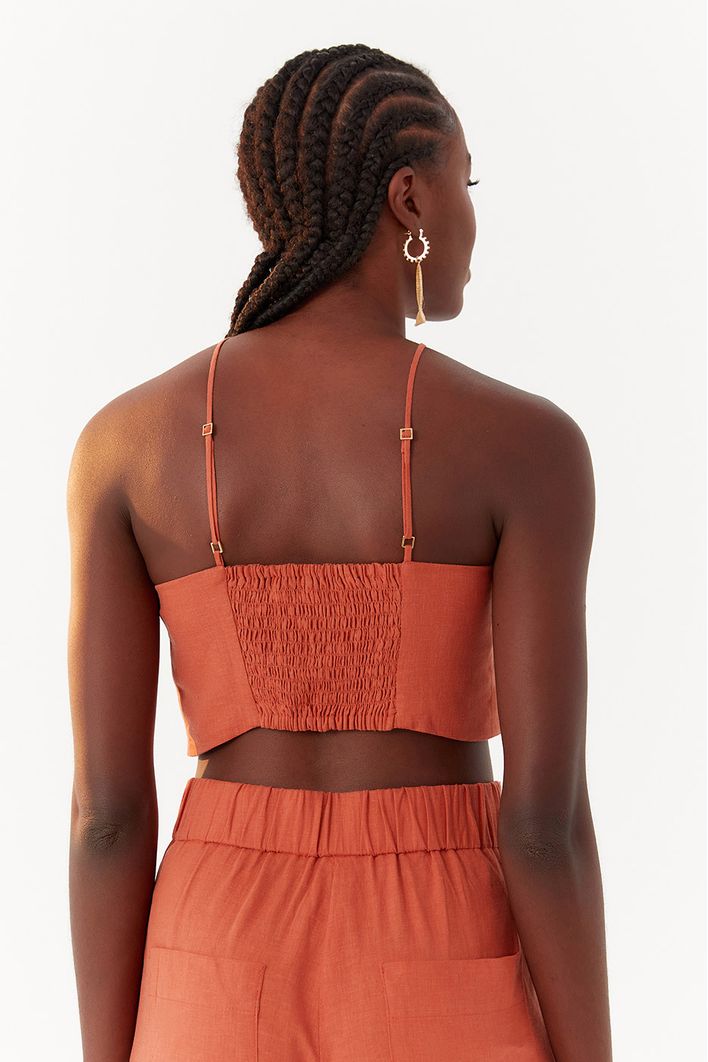 Blusa Detalhe Vazado Frente