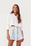 Short Jeans Zíper Reserva