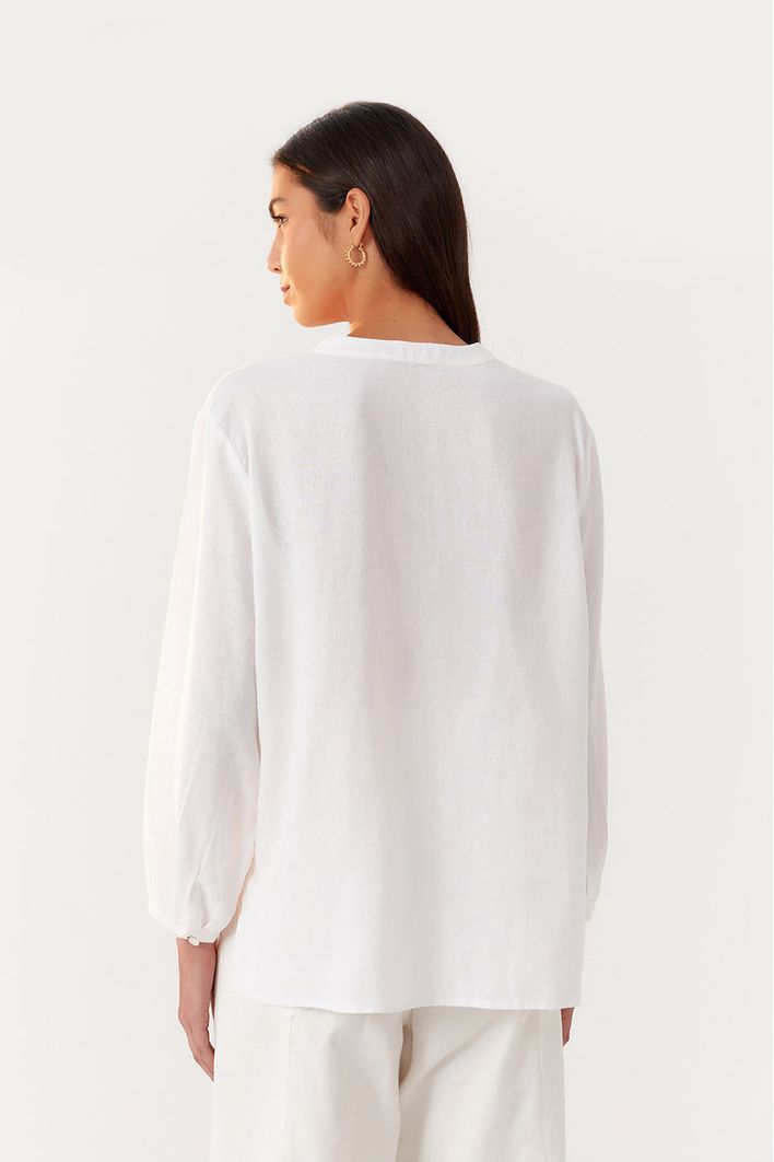 Camisa Bolso Croche