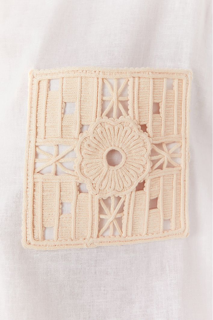 Camisa Bolso Croche