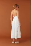 Vestido Cropped Bordado Mar Encantado
