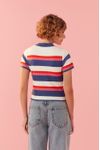 Blusa Tricot Canelada Listra Navy