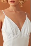 Vestido Cropped Bordado Mar Encantado