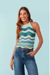 Blusa Tricot Frente Única