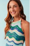 Blusa Tricot Frente Única