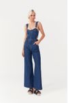 Jardineira Jeans Busto Marcado