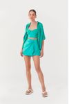 Short/saia Curta Linho Envelope