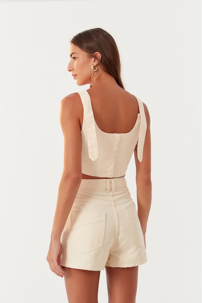 Blusa Sarja Reta