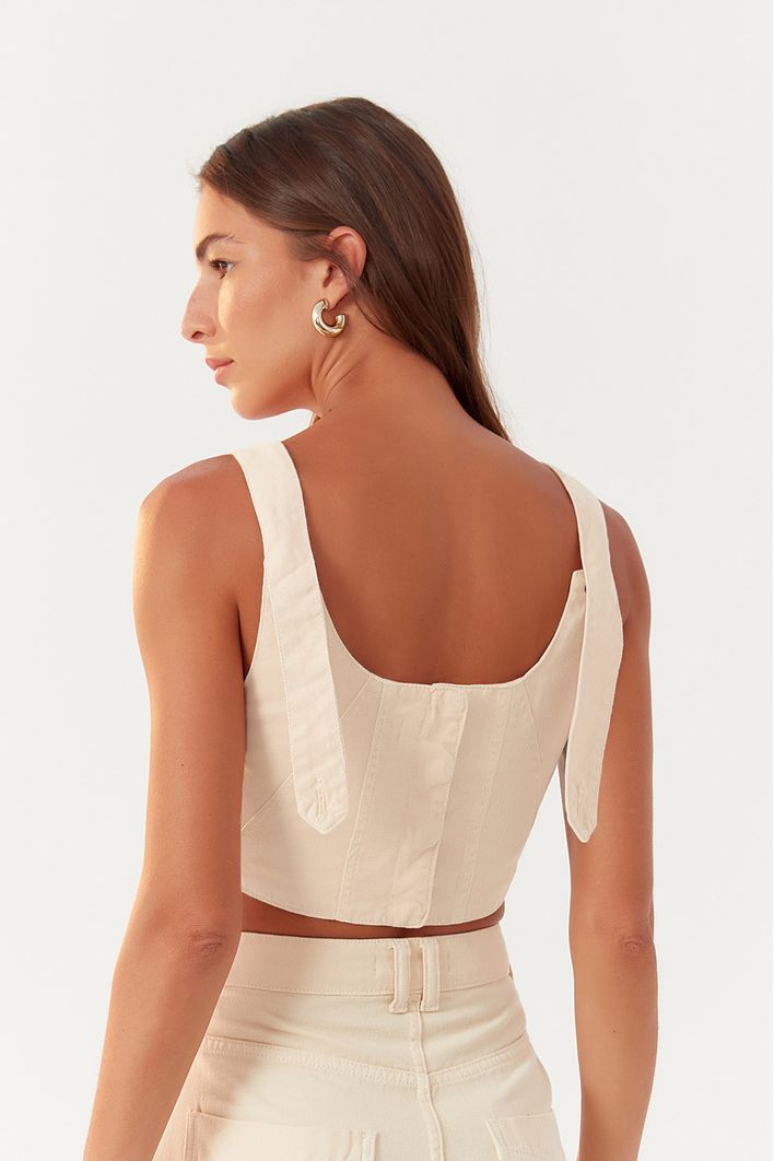 Blusa Sarja Reta