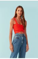 Top Tricot Transpassado