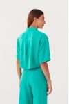 Camisa Curta Pregas Laterais