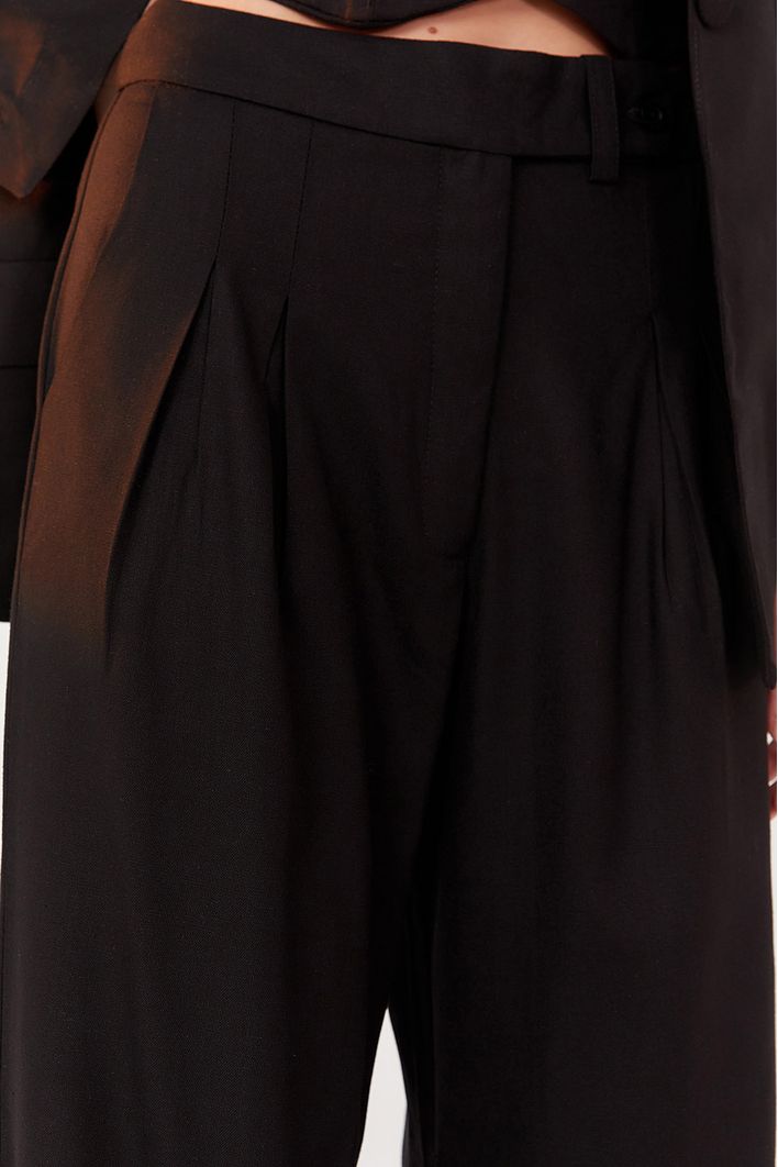 Calça Linho Cos Transpassado