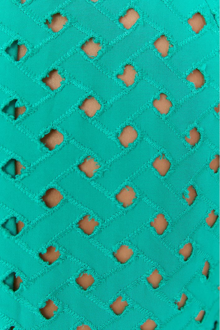 Vestido Longuete Laise Recorte Pala