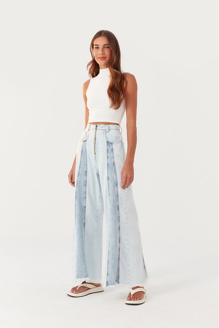 Calça Jeans Cropped Reserva