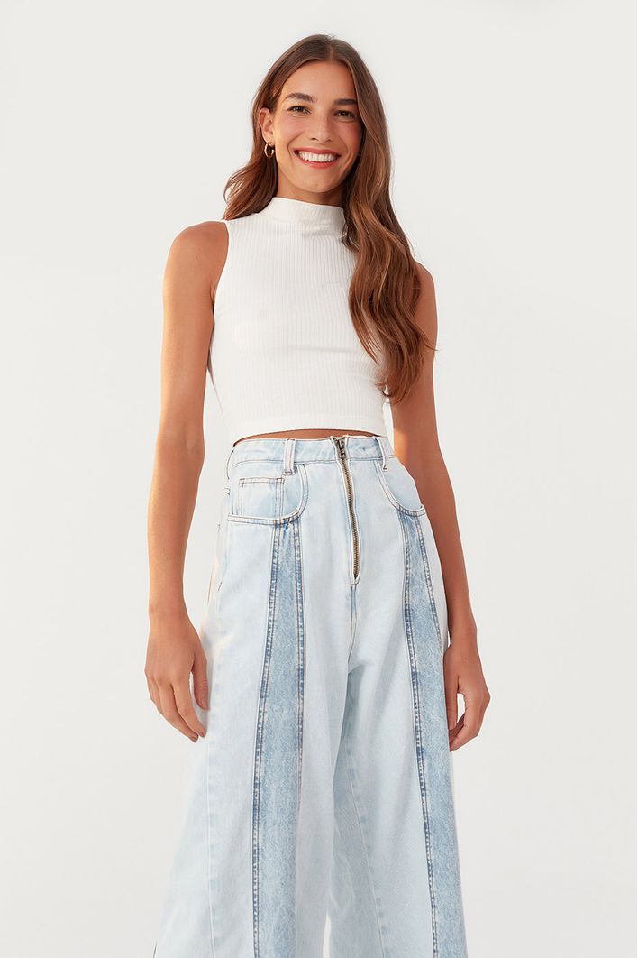 Calça Jeans Cropped Reserva