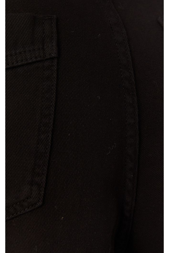 Short Saia Sarja Bolsos