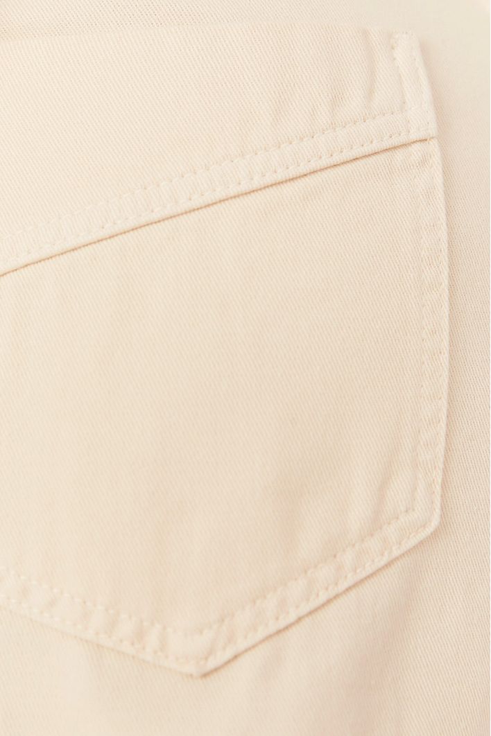 Short Saia Sarja Bolsos