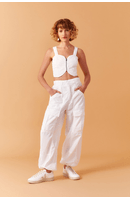 Calça Nylon Cargo