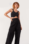 Calça Nylon Cargo