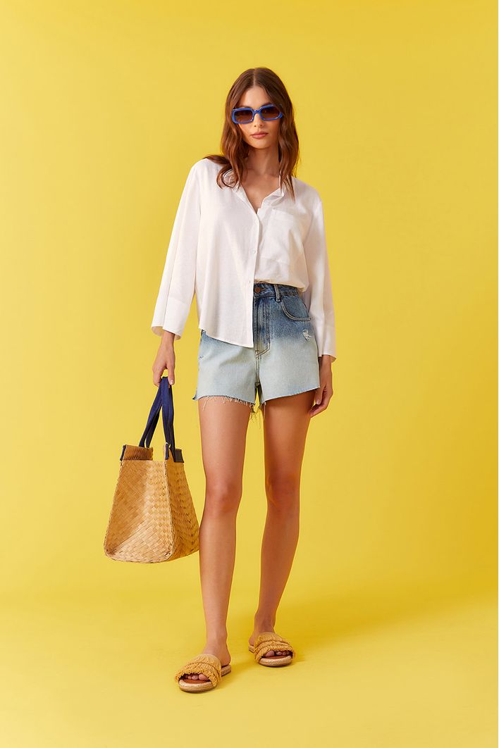 Short Jeans Degradê